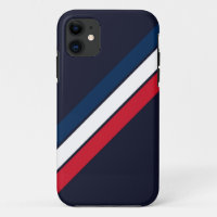 Old School Striped 70s 80s Retro Racing Stripes