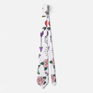 Old School Tattoo Tie