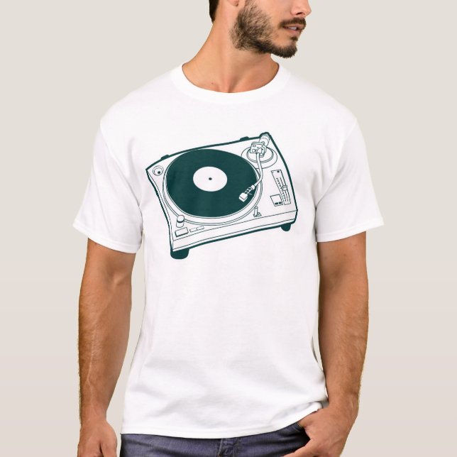 Old School Turntable T-Shirt (Front)