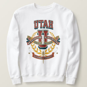 Old school University of Utah Sweatshirt