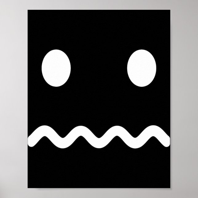 Old School Video Game Ghost Group Halloween Costum Poster (Front)