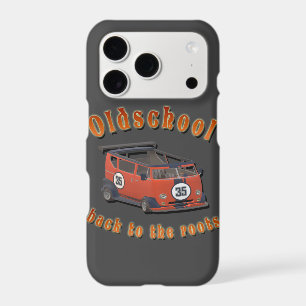 Old school, vintage car in Red and Grey Hoch-gesch