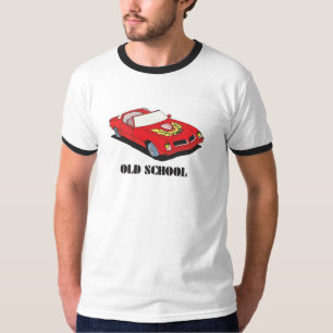 Old School vs New School Cars T-Shirt