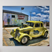 Old School Willys Race Coupe