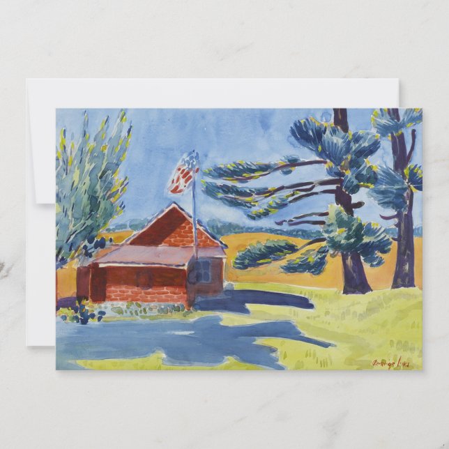 Old Schoolhouse, Ryders | George Luks (Front)