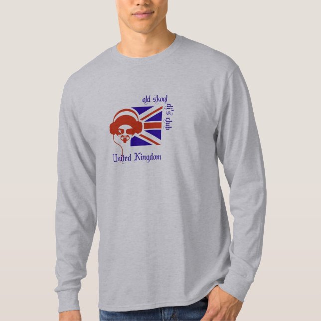 old sckool dj's club UK T-Shirt (Front)