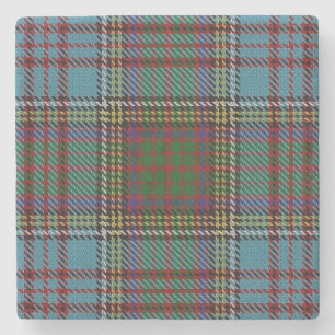 Old Scots Tavern Clan Anderson Tartan Stone Coaster