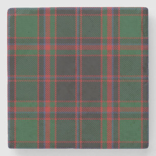 Old Scots Tavern Clan Cumming Hunting Tartan Stone Coaster