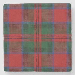 Old Scots Tavern Clan MacDuff Tartan Stone Coaster