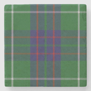 Old Scots Tavern Clan MacIntyre Tartan Stone Coaster