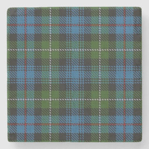 Old Scots Tavern Clan MacKenzie Tartan Stone Coaster