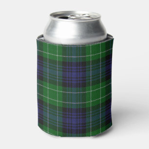 Old Scotsman Clan Abercrombie Tartan Can Cooler