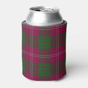 Old Scotsman Clan Crawford Tartan Can Cooler