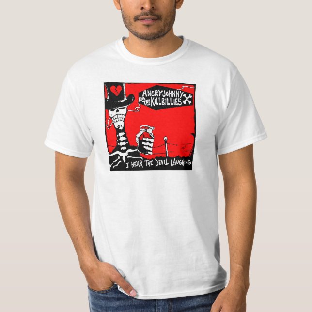Old Scratch-I Hear The Devil Laughing T-Shirt (Front)