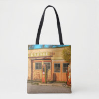 Old service station in rural Utah,  USA. vintage, 