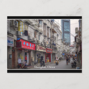 © Old Shanghai, China Postcard