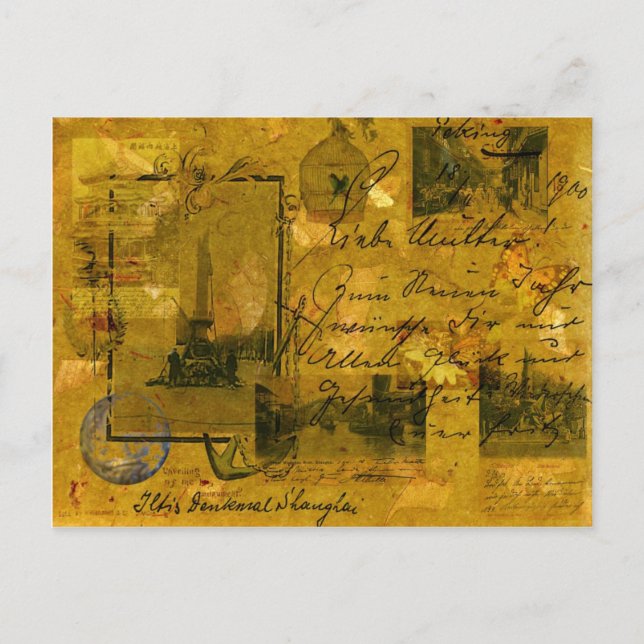 Old Shanghai Postcard (Front)