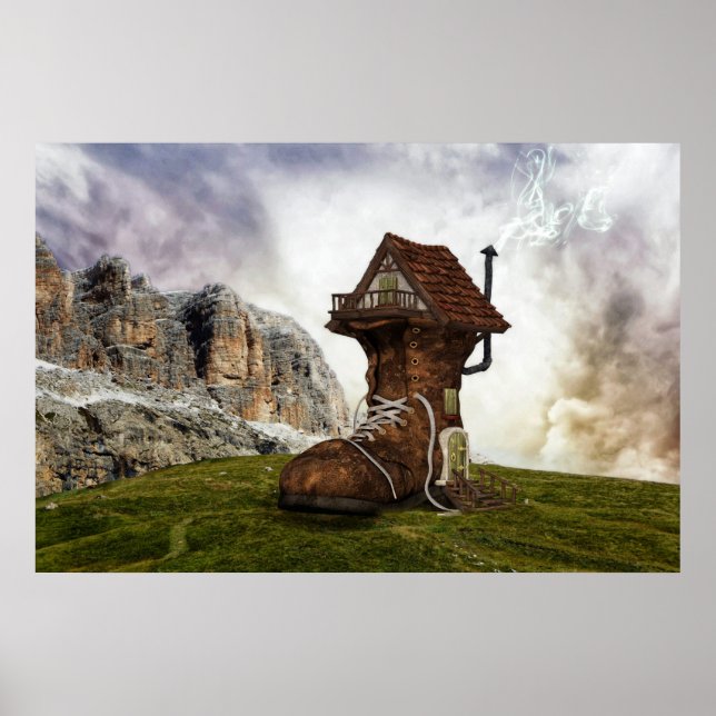 old shoe house poster (Front)