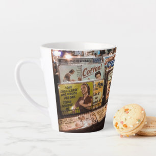 Old Signs for Collectors Latte Mug