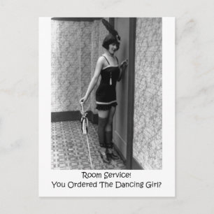 Old Silent Movie Photo Postcard