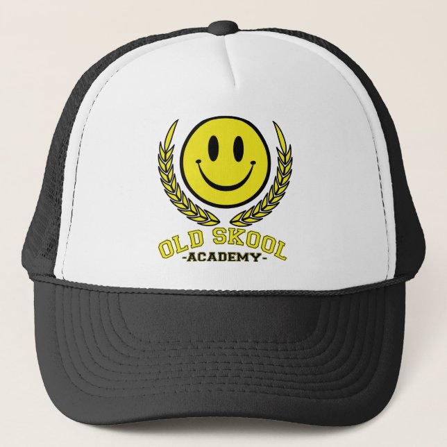 Old Skool Academy Trucker Hat (Front)