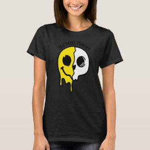 Old Skool Forever Skull Face Original Raver Raving T-Shirt