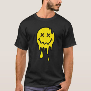Old Skool Raver OldSkool Raving Melting Face Rave  T-Shirt