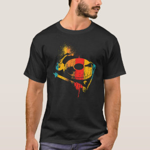 Old Skool Vinyl Love Decks Vinyl DJ Records 3 T-Shirt