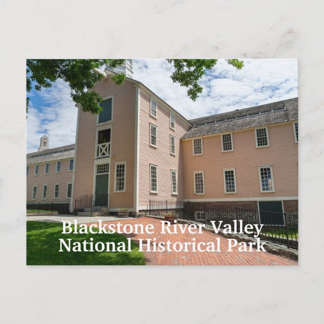 Old Slater Mill Postcard (Front)