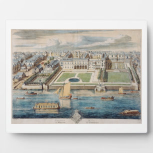 Old Somerset House on the Strand, engraved by Jean Plaque