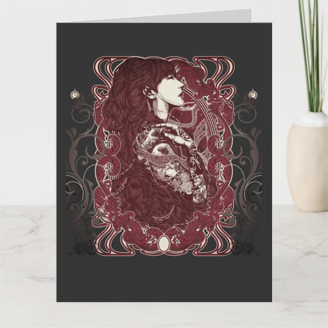 Old Soul - A Victorian Annuity Card (Front)