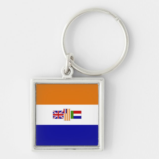 Old South African Flag Key Ring (Front)
