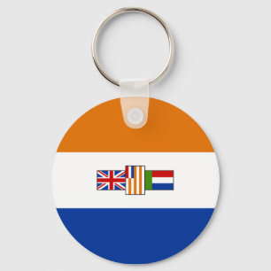 Old South African Flag Key Ring