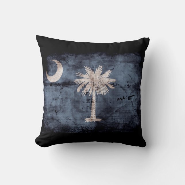 Old South Carolina Flag; Cushion (Front)