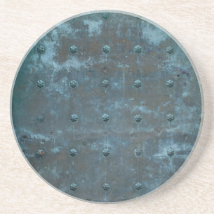 Old Spanish Tranished Copper Door Coaster