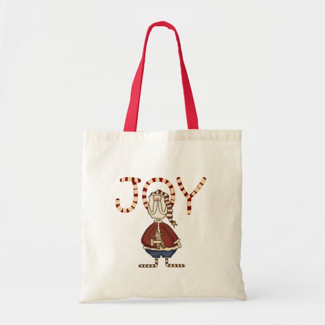 Old St. Nick Tote Bag (Front)