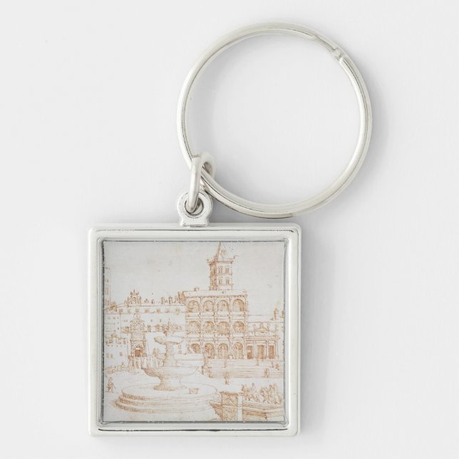 Old St. Peter's Key Ring (Front)