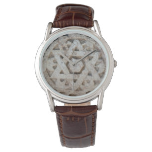Old Star of David carving, Israel Watch
