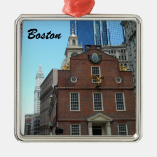 Old State House, Boston Metal Tree Decoration