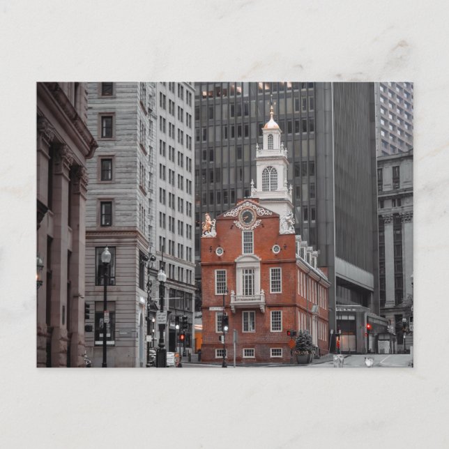 Old State House Boston Postcard (Front)