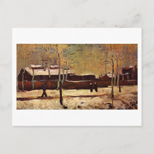Old Station at Eindhoven, Vincent van Gogh Postcard