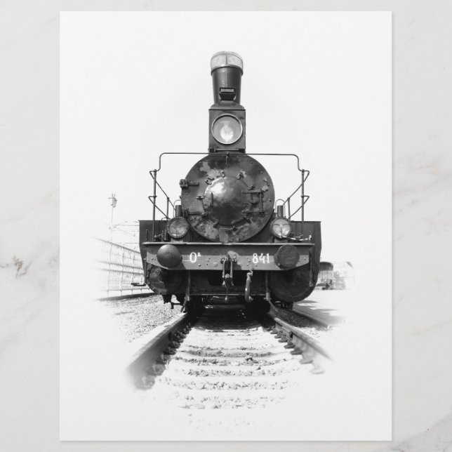 Old steam locomotive (Front)