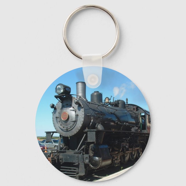 Old Steam Train One of a Kind Photo Shoot Key Ring (Front)