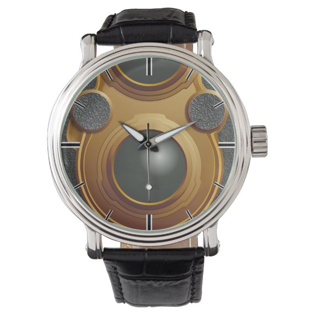 Old Steampunk Camera Watch (Front)