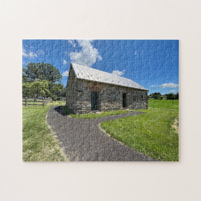 Old stone building jigsaw puzzle (Horizontal)