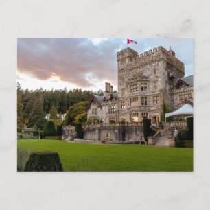 Old stone castle postcard