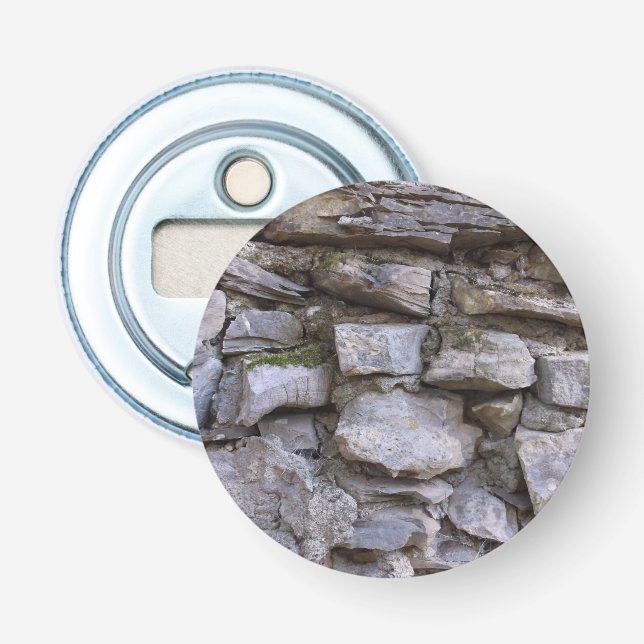 Old Stone Wall Bottle Opener (Front)