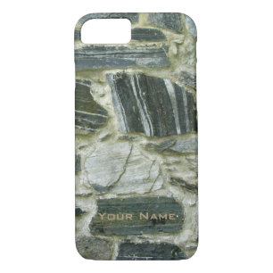 Old Stone Wall with Name Case-Mate iPhone Case