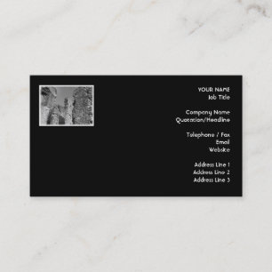 Old Stone Walls and Sky. Business Card