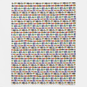 Old story  fleece blanket